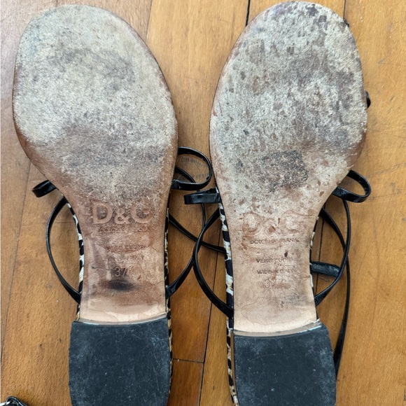 Dolce & Gabbana Sandals 🐆 - Picture 3 of 5